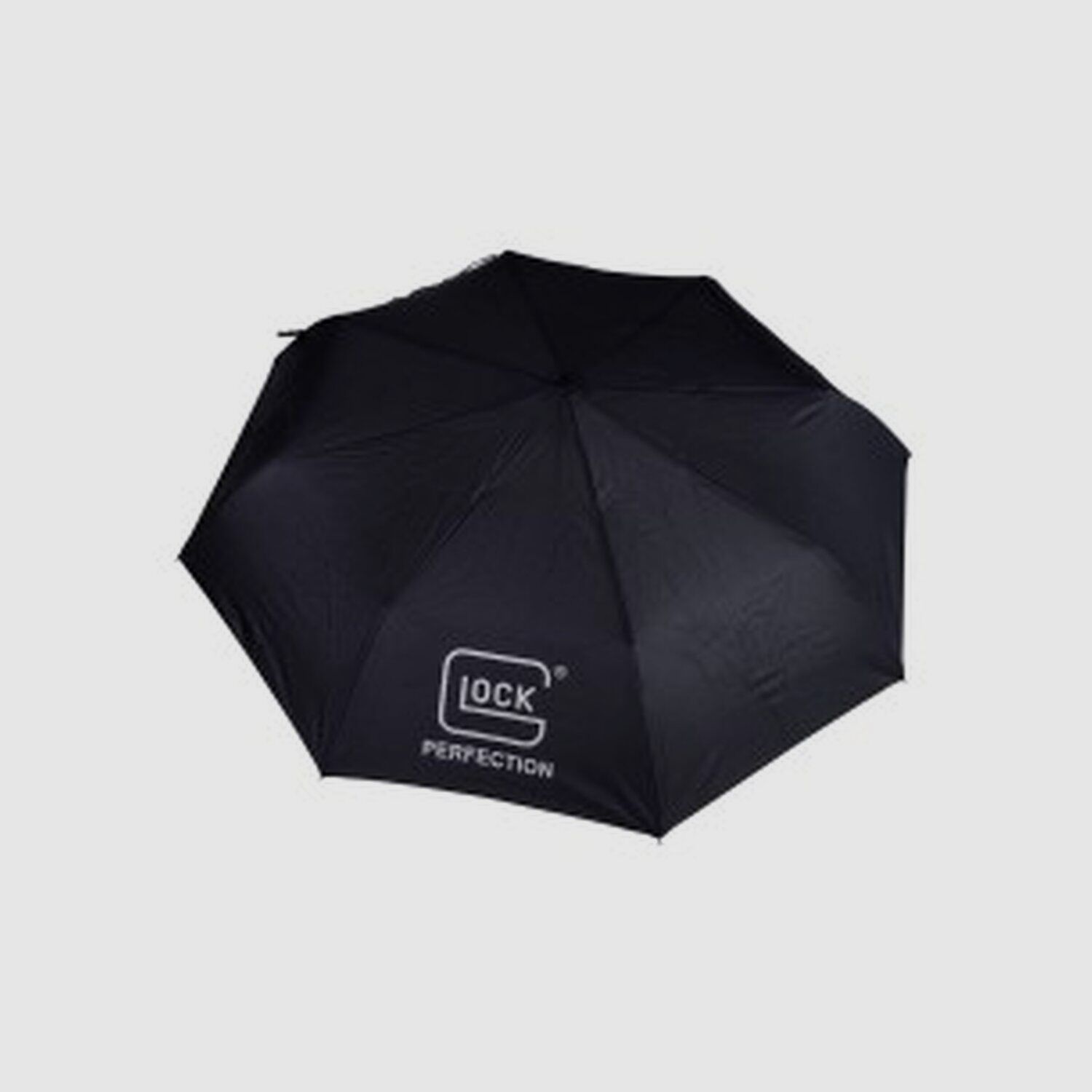 Glock Mini Automatischer Regenschirm Schwarz