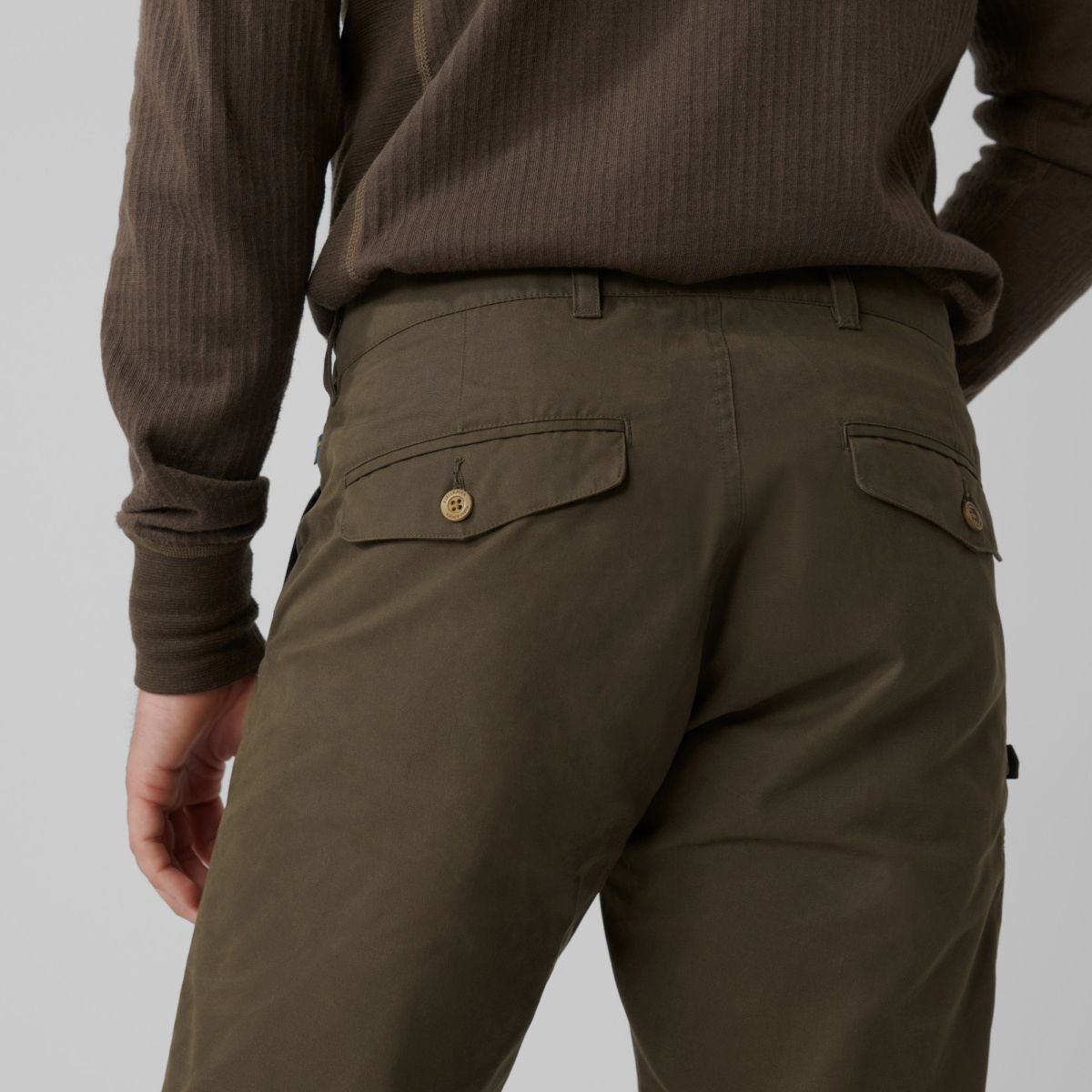 Pantalones Tapered M Sörmland de FJÄLLRÄVEN Gris Oscuro