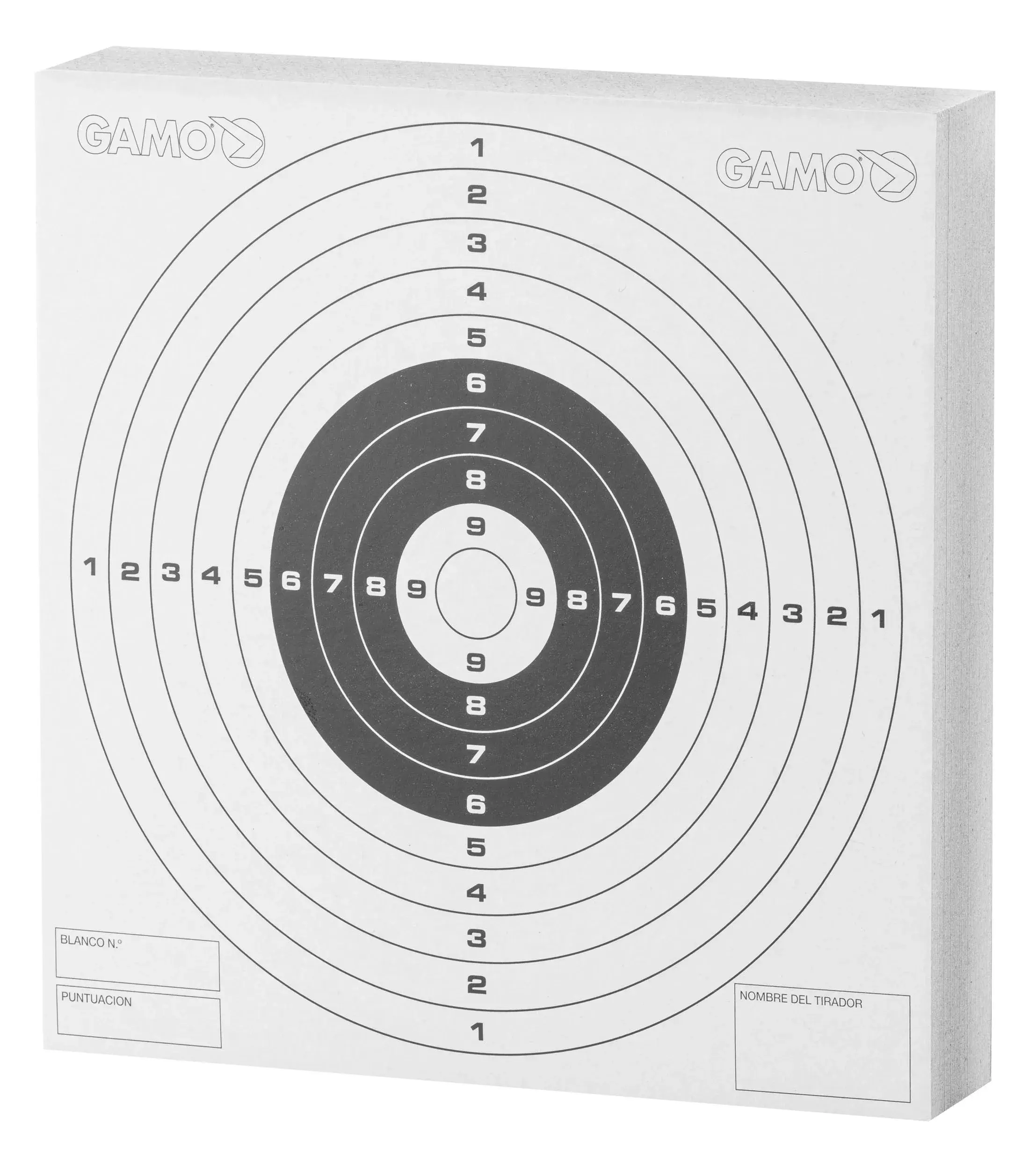 100 Zielscheiben Gewehr Gamo 14X14 cm, Bild 8 von 12