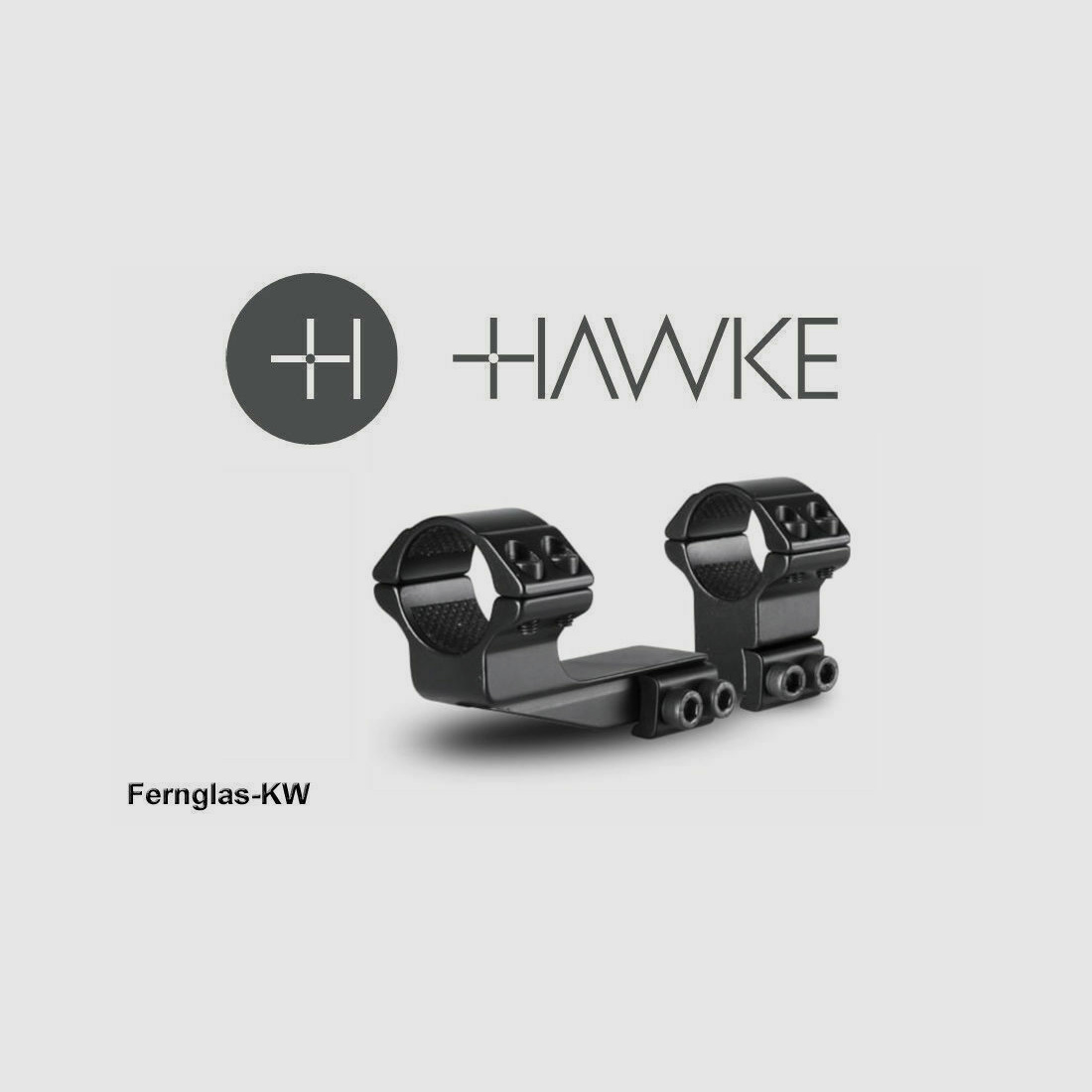 HAWKE 22121 Ringmontage 25,4 mm Hoch 2 Zoll Versatzgröße 9-11 mm