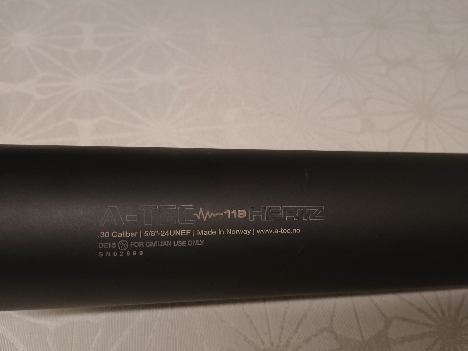 Savage tactical 10 TR 110 in .308 Win. A-Tec silencer