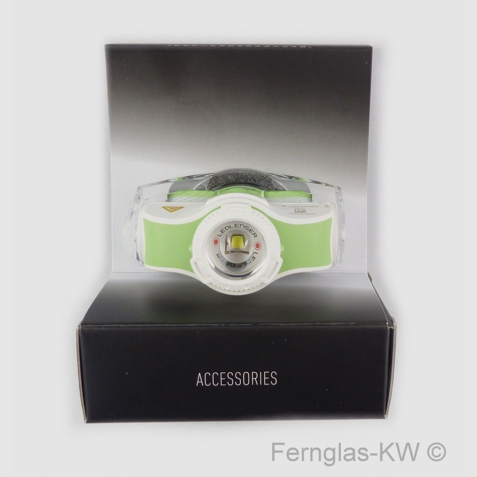 Ledlenser 501952 LED latarka czołowa MH5 Zielona Biała 400 Lumenów z akumulatorem