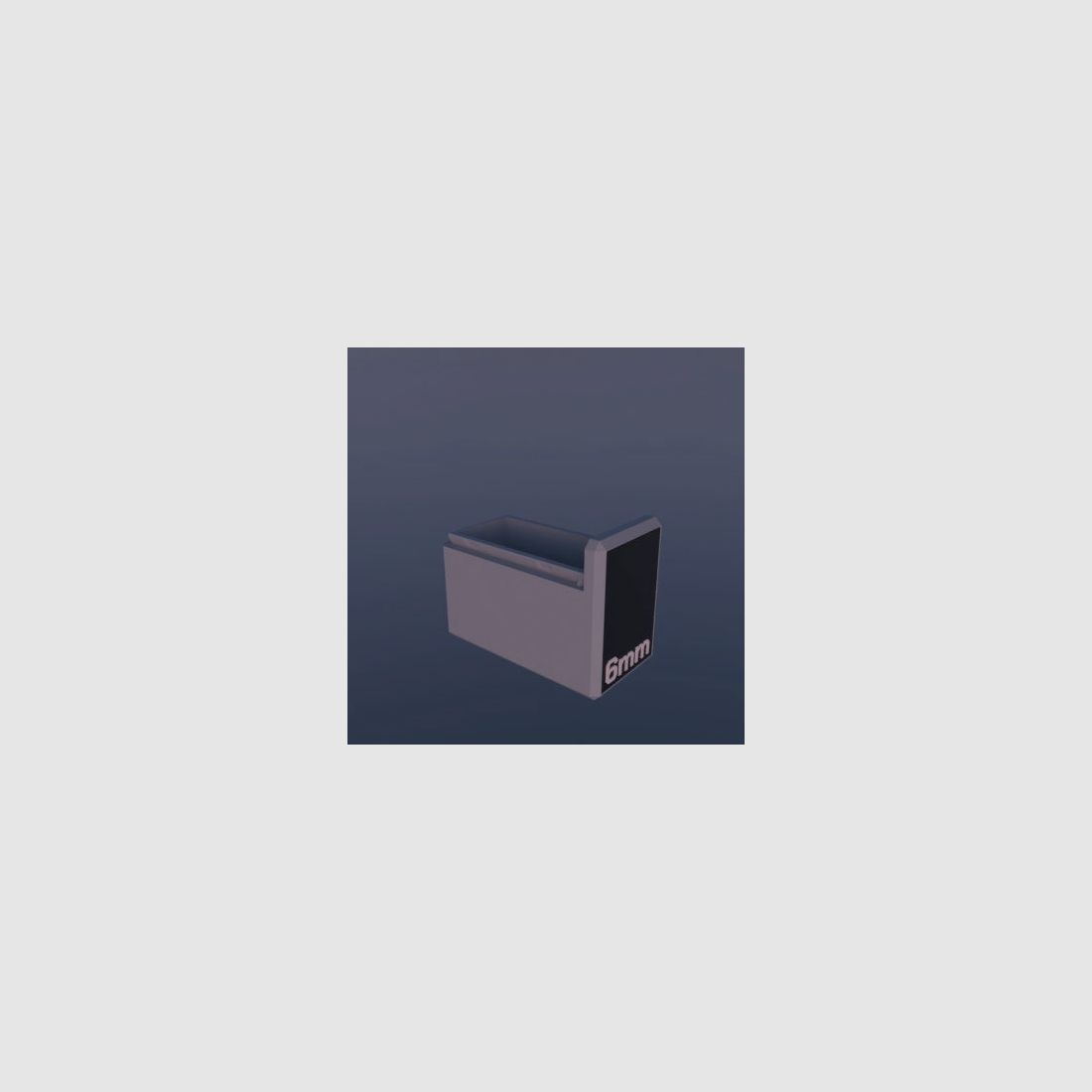 Filamelt Munitionsbox / 6mm BR Norma / ‘Schiebedeckel’ / Patronenbox, Ammo Box
