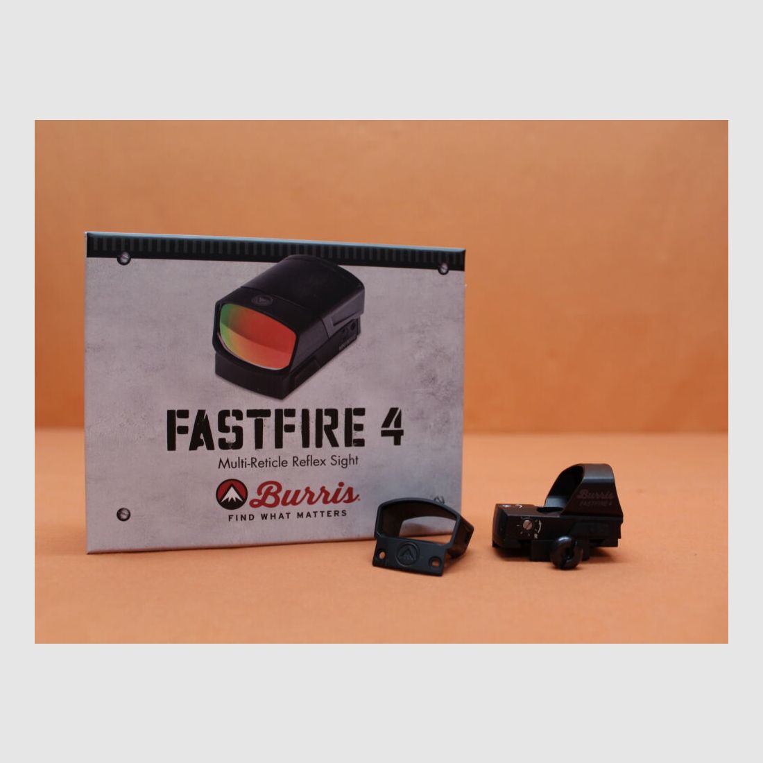 Burris Burris FastFire 4(300259) Leuchtpunktvisier Red Dot Sight 3MOA Dot Multi Reticle/ Weaver-/Picatinny