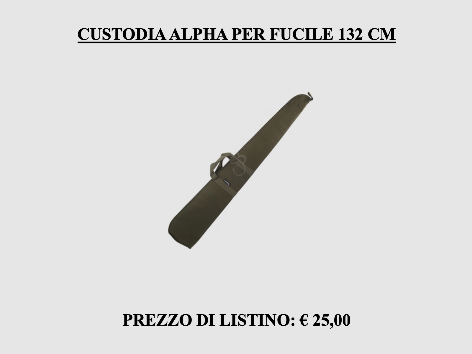 39HUNTER – ALPHA GRÜN HOLSTER GEWEHR CM.132, Bild 1 von 2