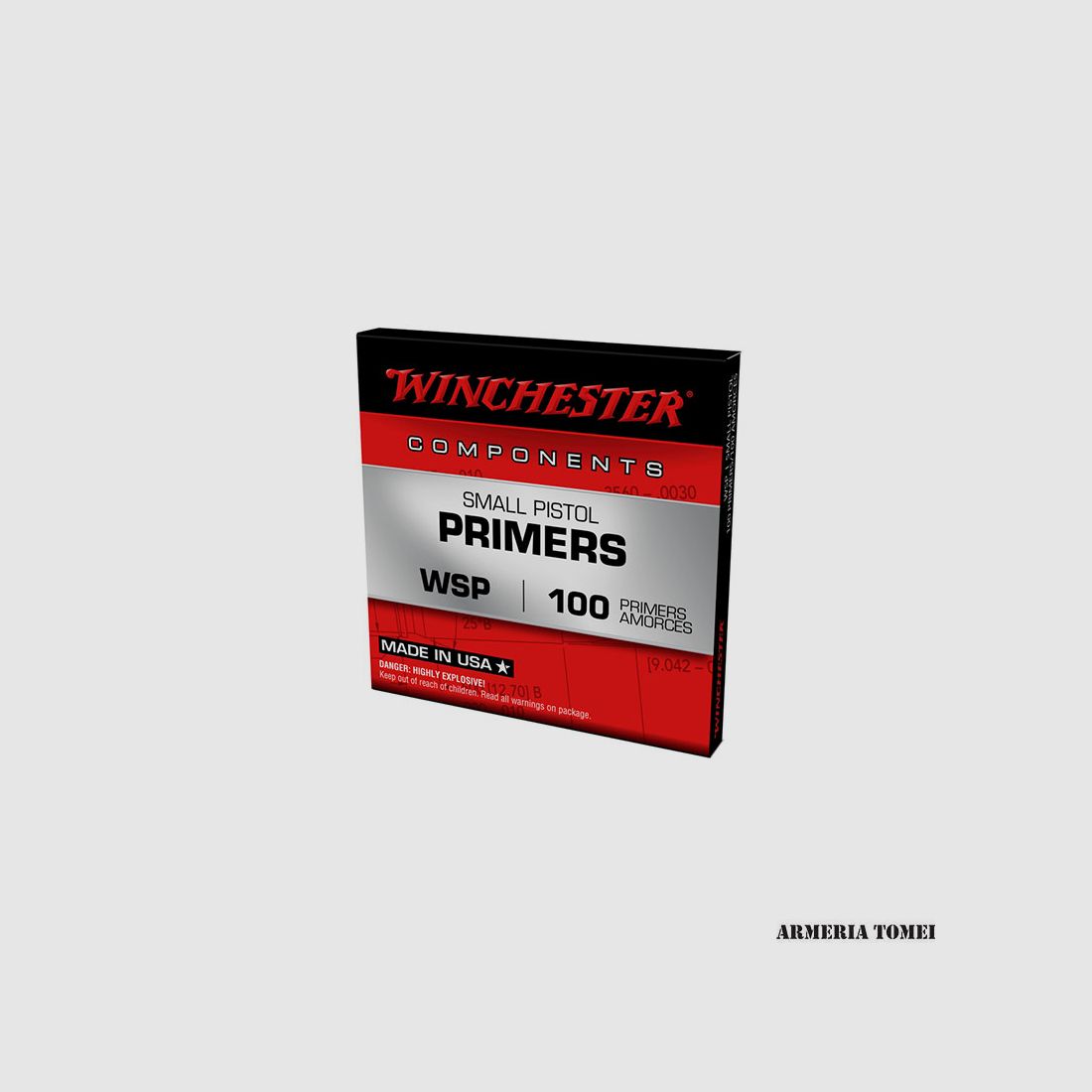 WINCHESTER – ZÜNDHÜTCHEN – SMALL PISTOL PRIMERS WSP, Bild 1 von 2