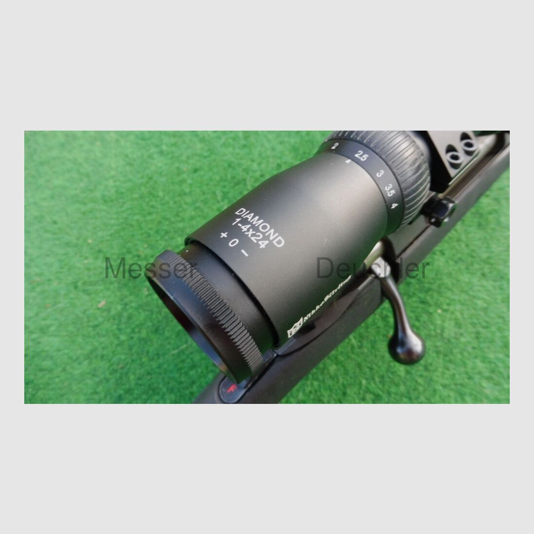 Ruger American Rifle con cannocchiale da caccia montato pronto