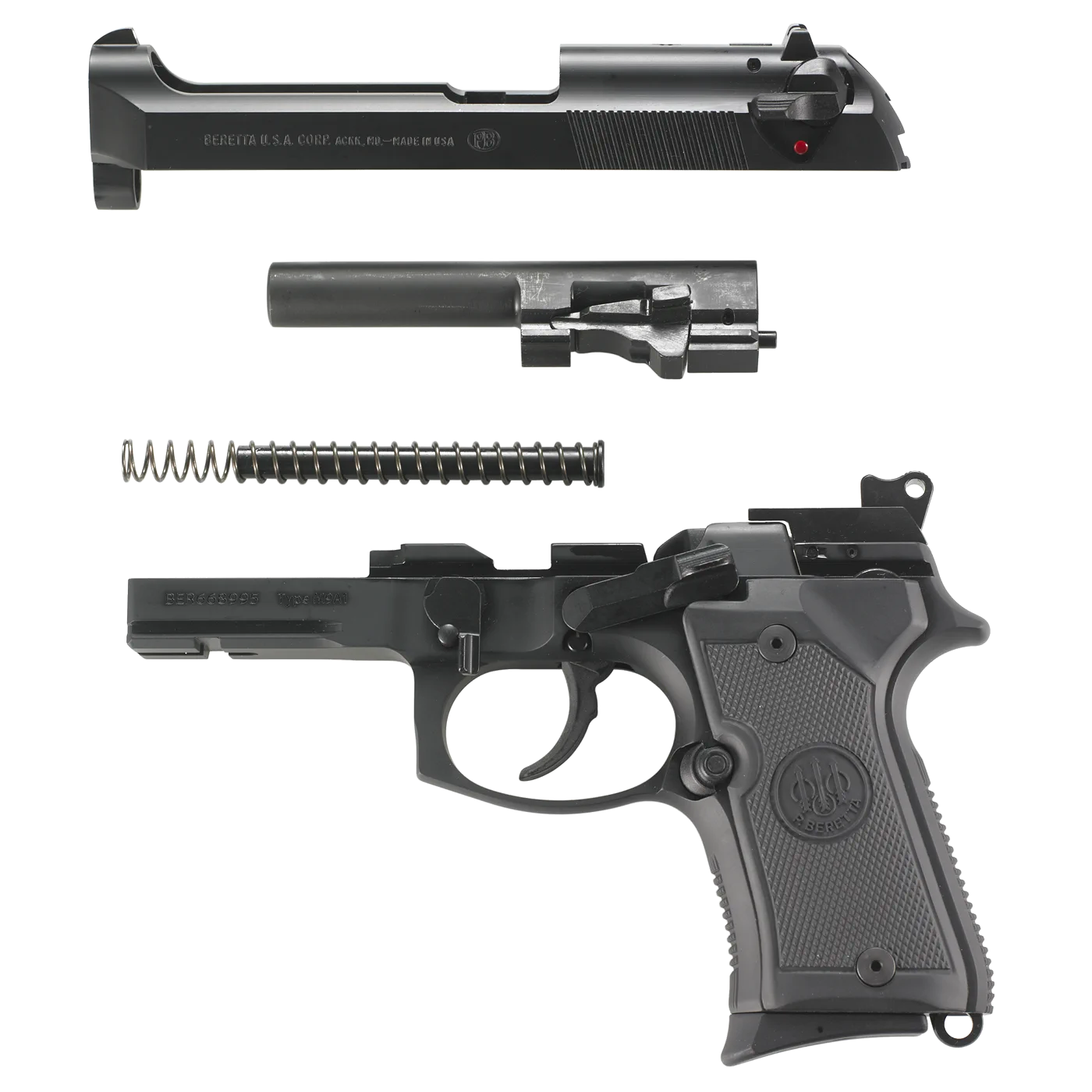 Beretta – Pistole / M9A1 / SA/DA / Black / 9mm, Bild 3 von 3