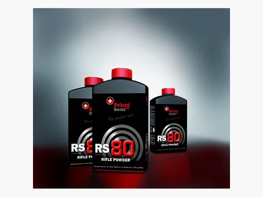 RELOAD SWISS RS 80 NC TREIBLADUNGSPULVER 1,0 KG