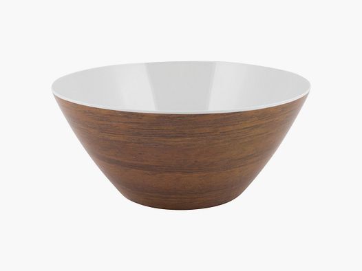 Salad bowl in wood look
