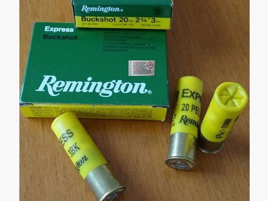 Remington 20 / 70 (Buck) Postenschrot 6,35 mm
