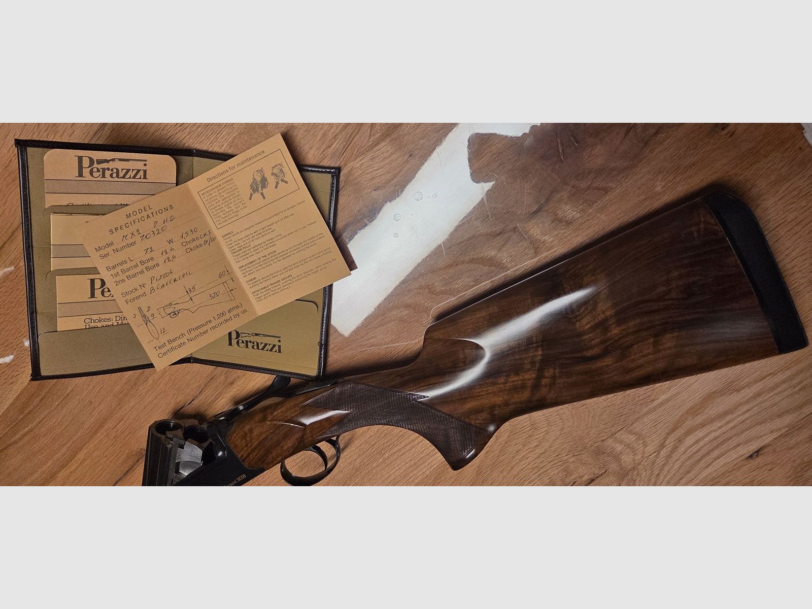 Perazzi MX8 - Top condition - interchangeable chokes -