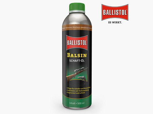 Balsin Schaftöl dunkelbraun - 50 ml