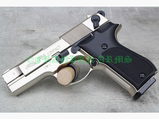 Walther P88 Compact 9mm P.A. vernickelt