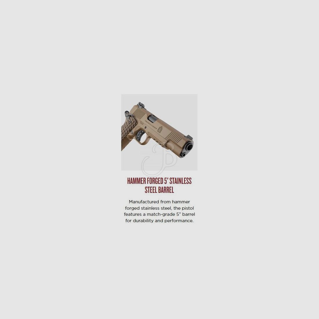 SPRINGFIELD – TACTICAL RESPONSE PISTOLE 1911 – 45 ACP, image 2 sur 4
