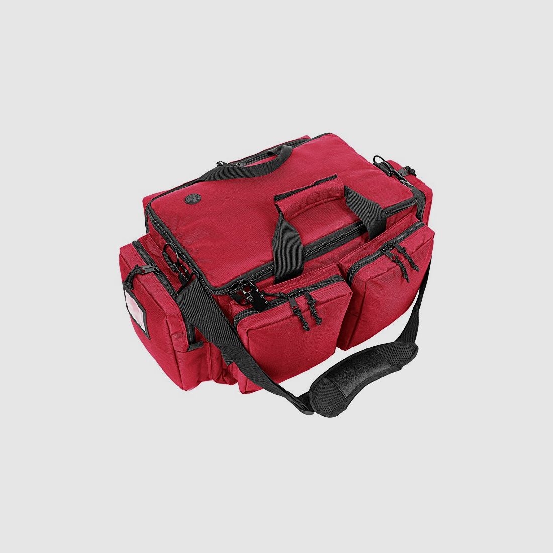 Sac de tir ahg-Anschütz pour armes de poing et accessoires (rouge)