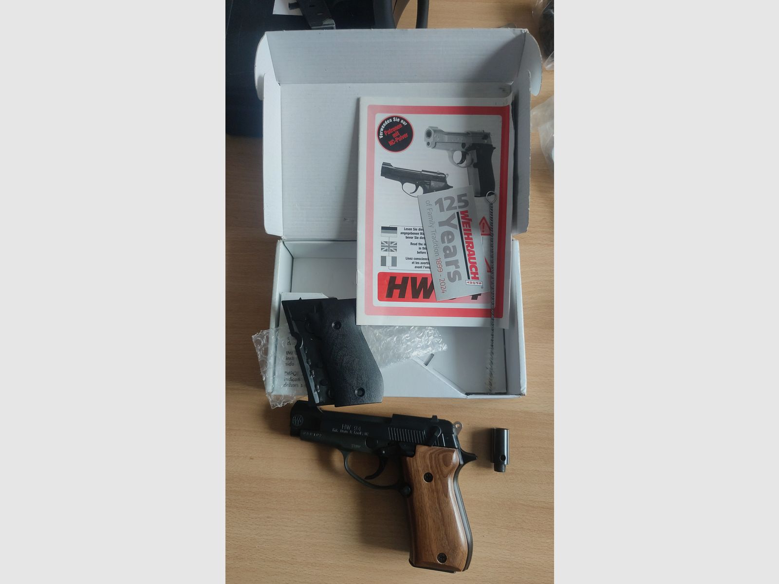 Weihrauch HW 94 niquelado 9 mm