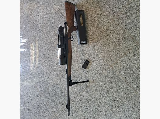 Sauer 404 jak nowy z wieloma dodatkami