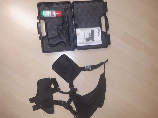 Walther P99 blank gun with holster like new*