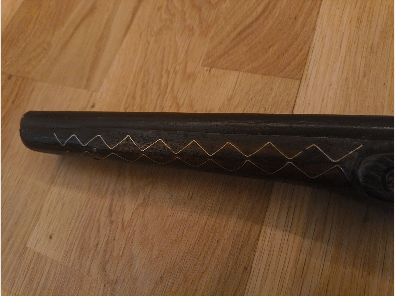 Steinschloss-Vorderlader-Pistole (Flintlock Pistol)