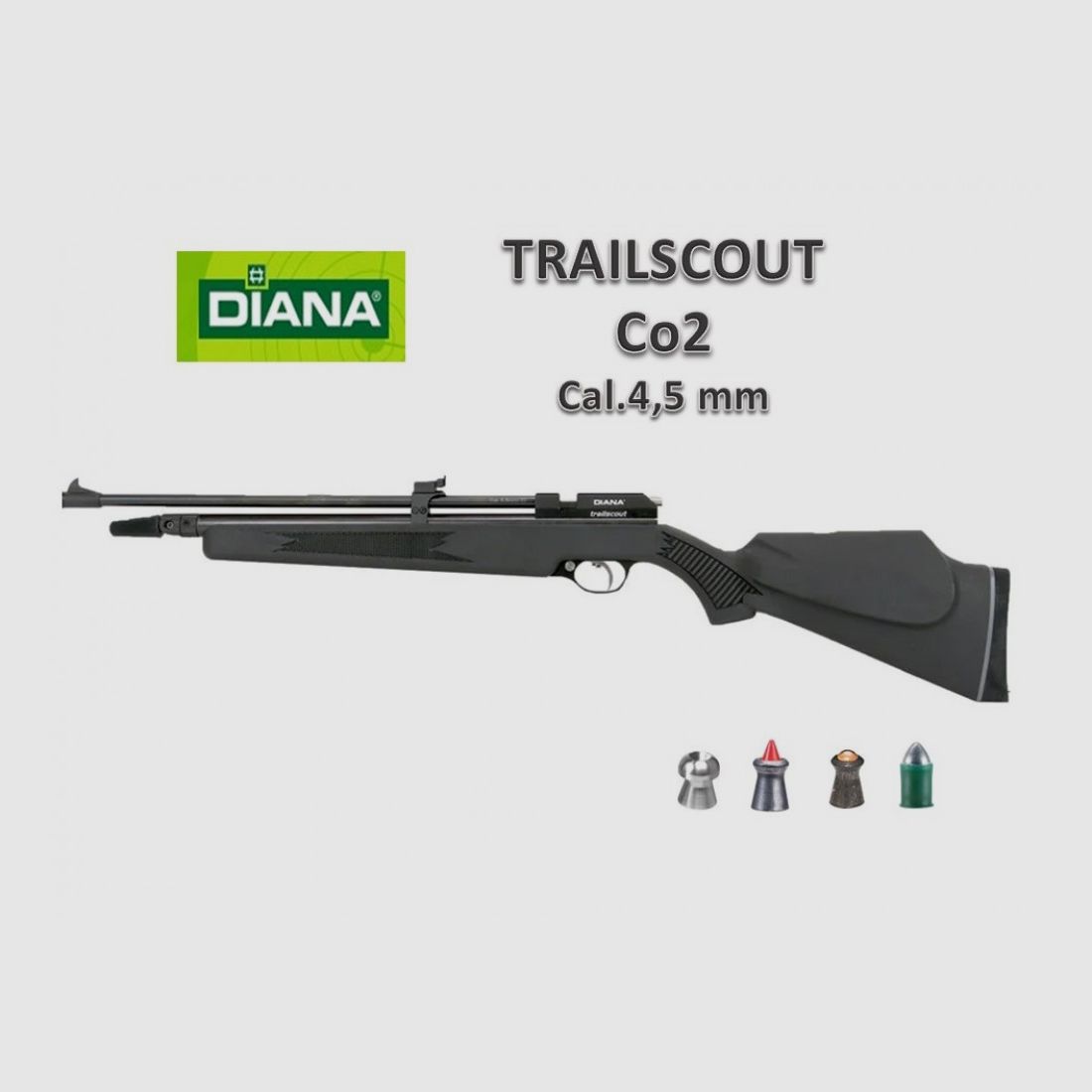 DIANA TRAILSCOUT cal.4,5 arma sportiva - CO2