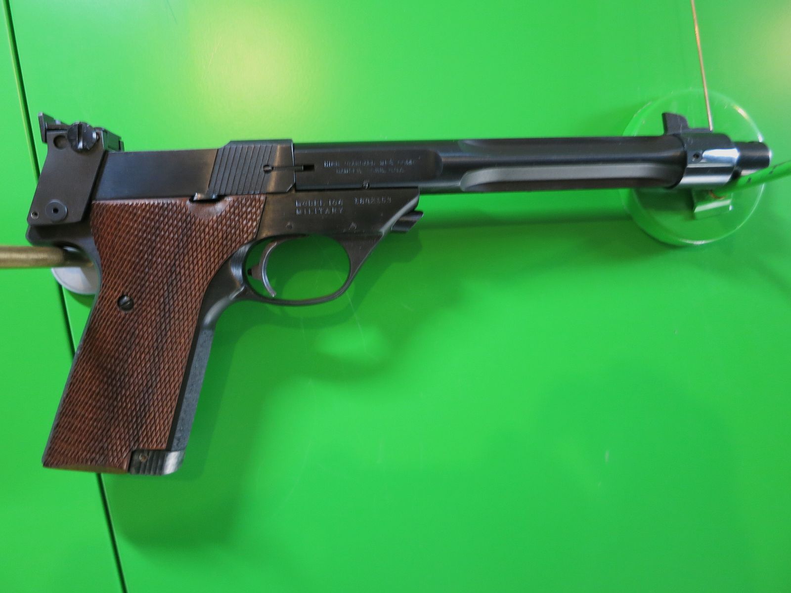 High Standard Supermatic Military Mod. 106 Pistole .22lr -Sammlerwaffe-     #5-