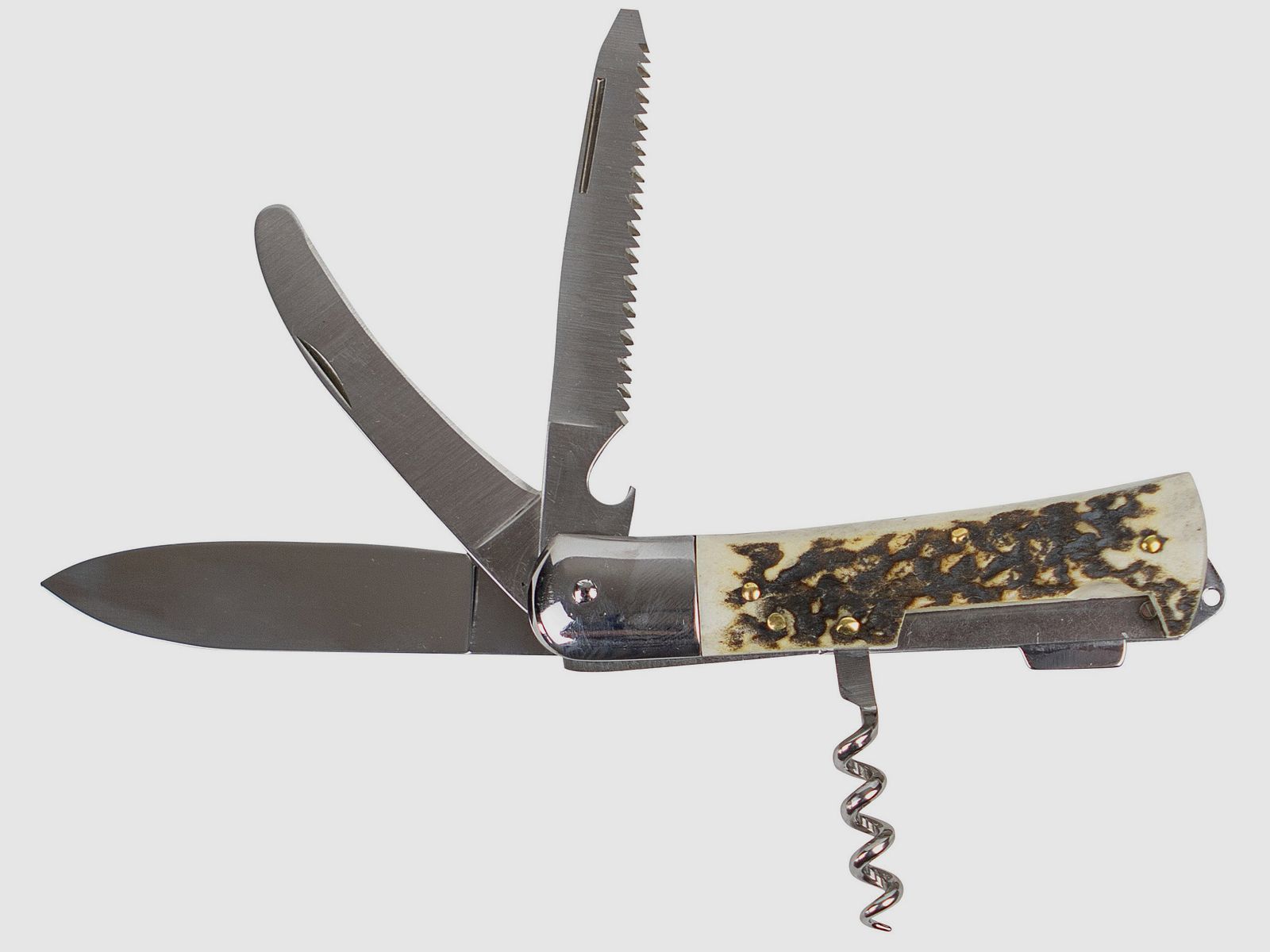 Couteau de chasse Nordforest en bois de cerf