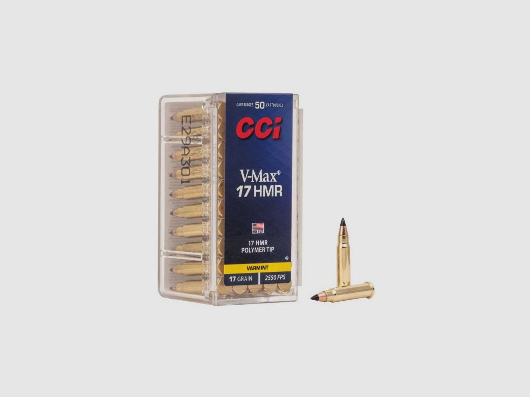 CCI V-MAX - 17 HMR - 17 grains, Bild 1 von 2