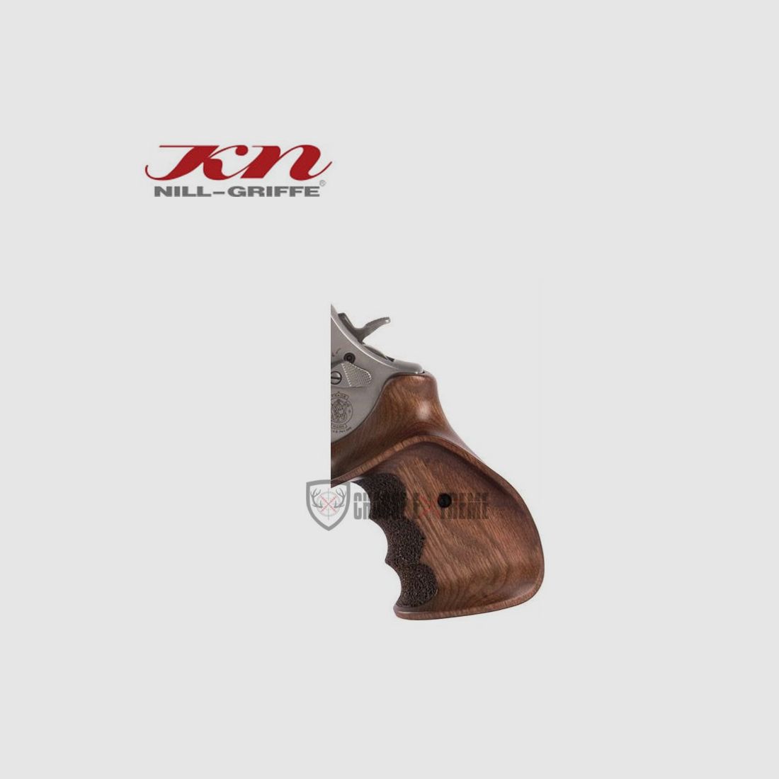 Wood Grip NILL Sw03p8 for Smith & Wesson K/L Rb