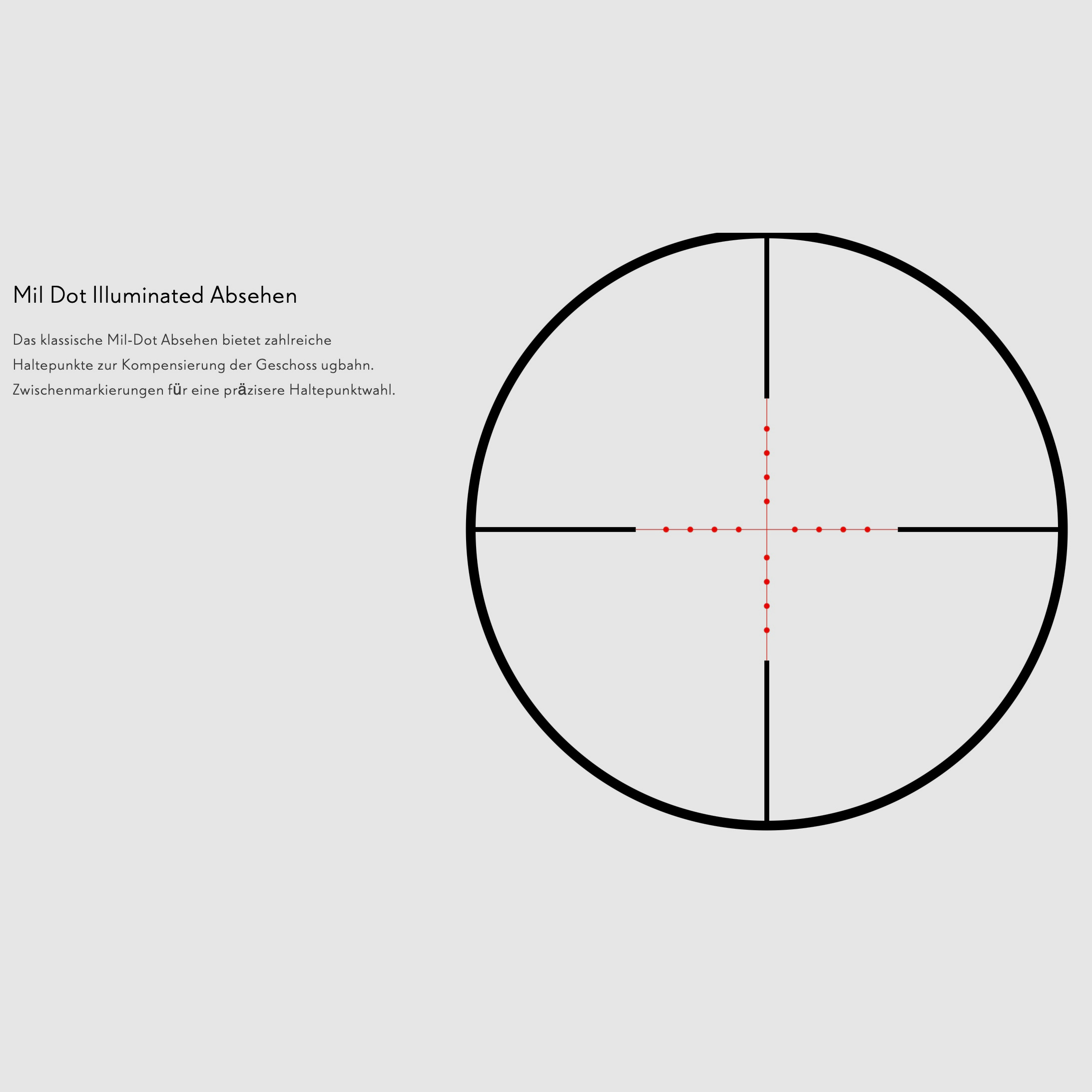 HAWKE 14265 Zielfernrohr VANTAGE 6-24x50 AO MIL DOT IR