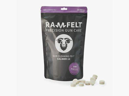Ramfelt Ramfelt Loopreiniger van vilt - Kaliber 12