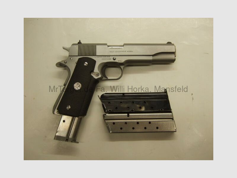 Colt MK IV Series 80 * stainless * 3 Magazine * 5" Lauf