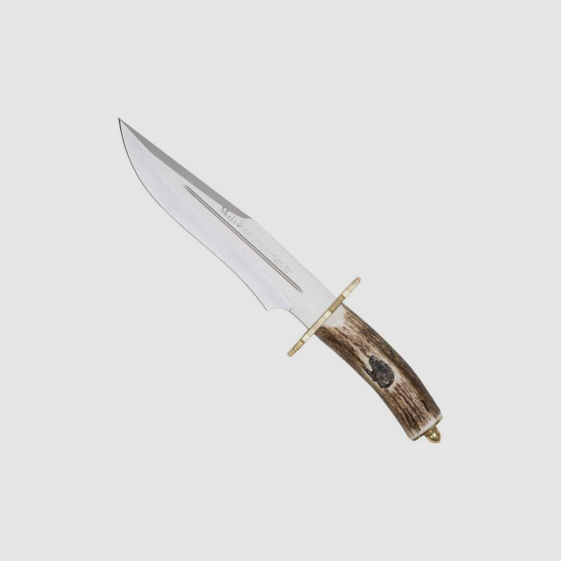 Muela Magnum 23 Bowie Messer Hirschhorn Griff