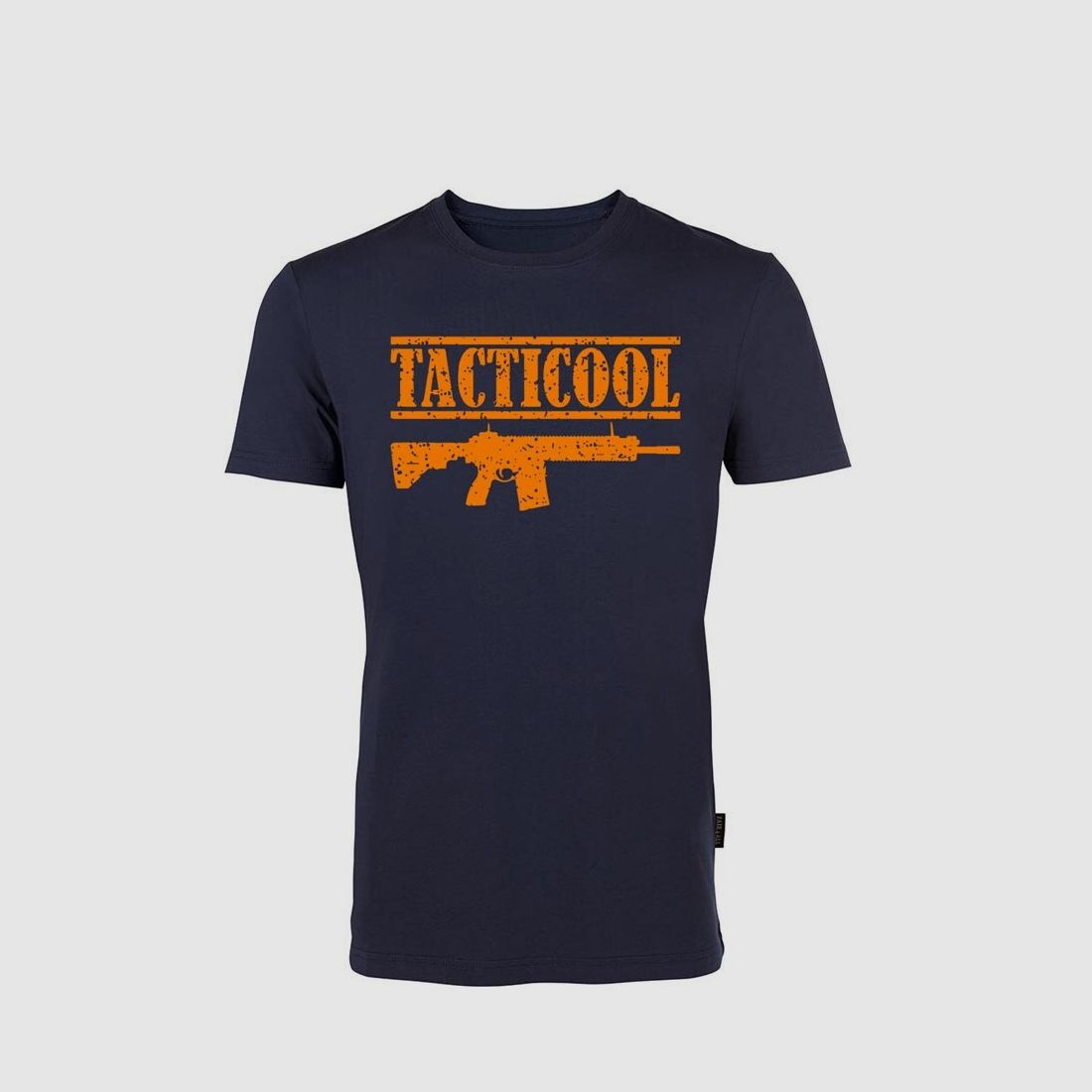 OBRAMO Tacticool T-Shirt Slim Navy Blau M