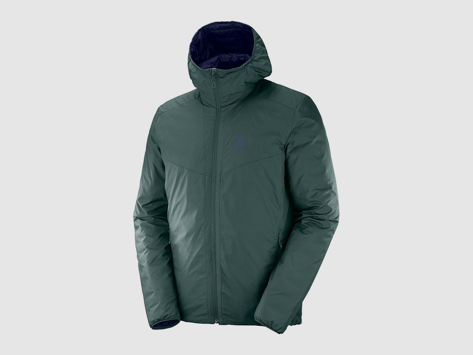 VESTE – SALOMON – HOMME – DRIFTER LOFT HOODIE M Green Gables VESTE ISOLANTE, image 1 sur 6