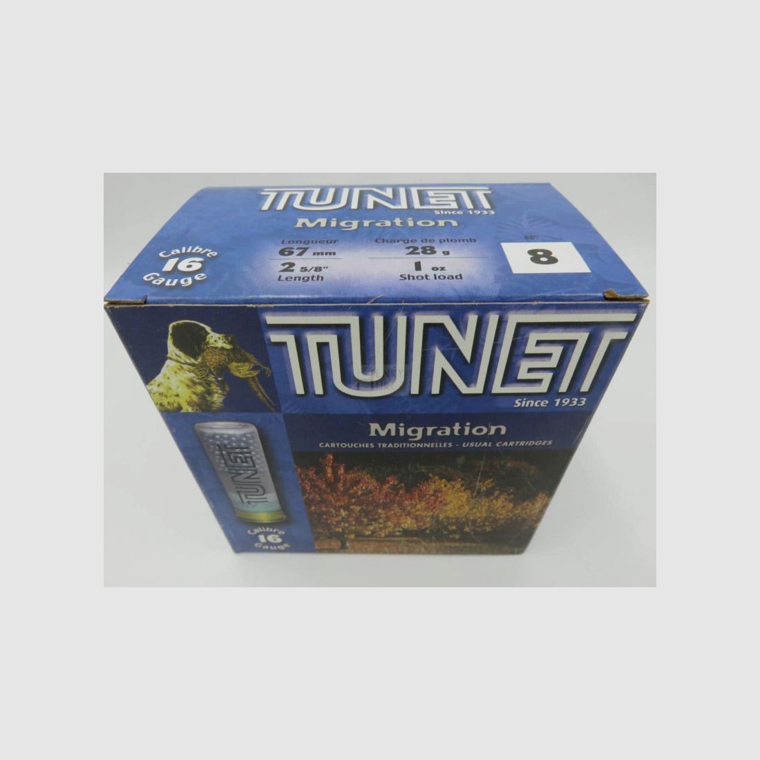 TUNET MIGRATION CAL 16 N-8 BG 28G X25, image 2 sur 2