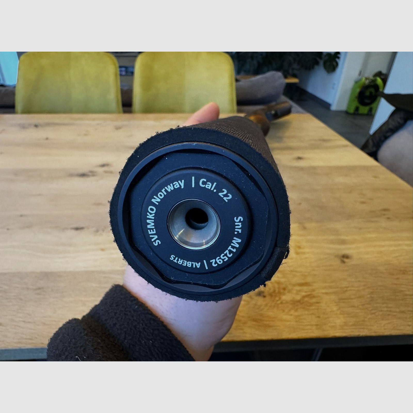 Anschütz 1771 .17 Hornet, Zeiss V4, Svemko Schalldämpfer