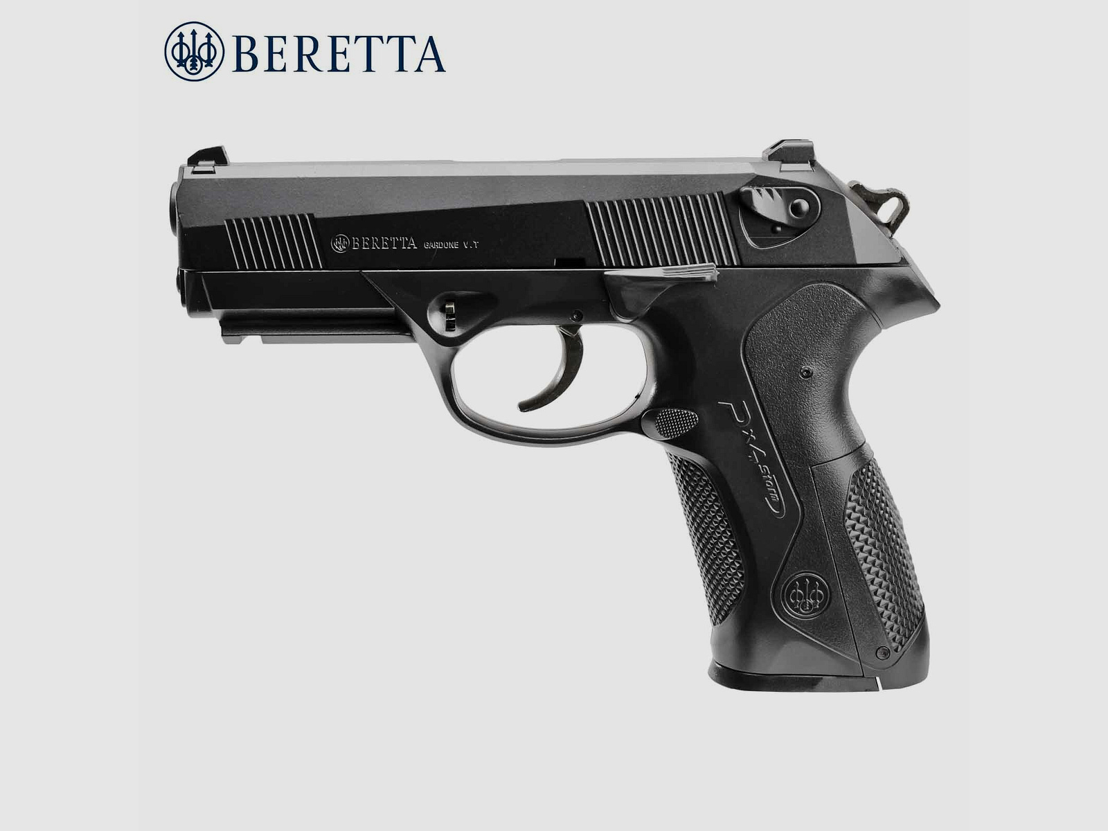 Beretta Px4 Storm Schwarz Metallschlitten Federdruck Softair-Pistole 6 mm BB (P14)