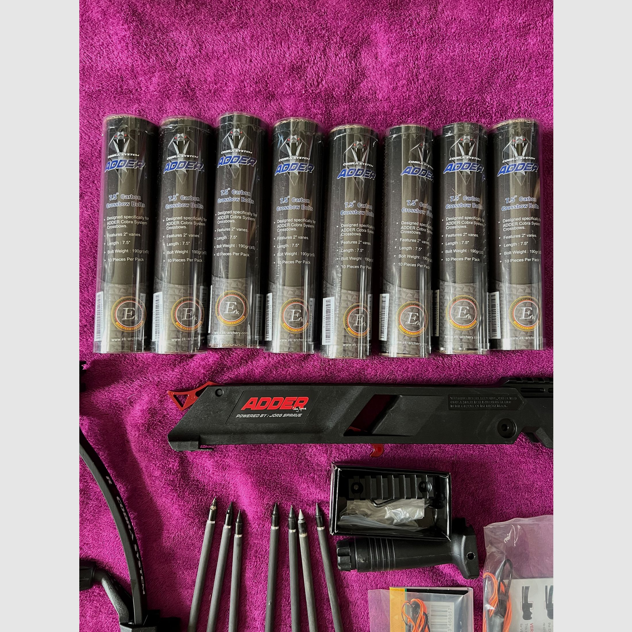Ballesta Cobra Adder 7 disparos cargador