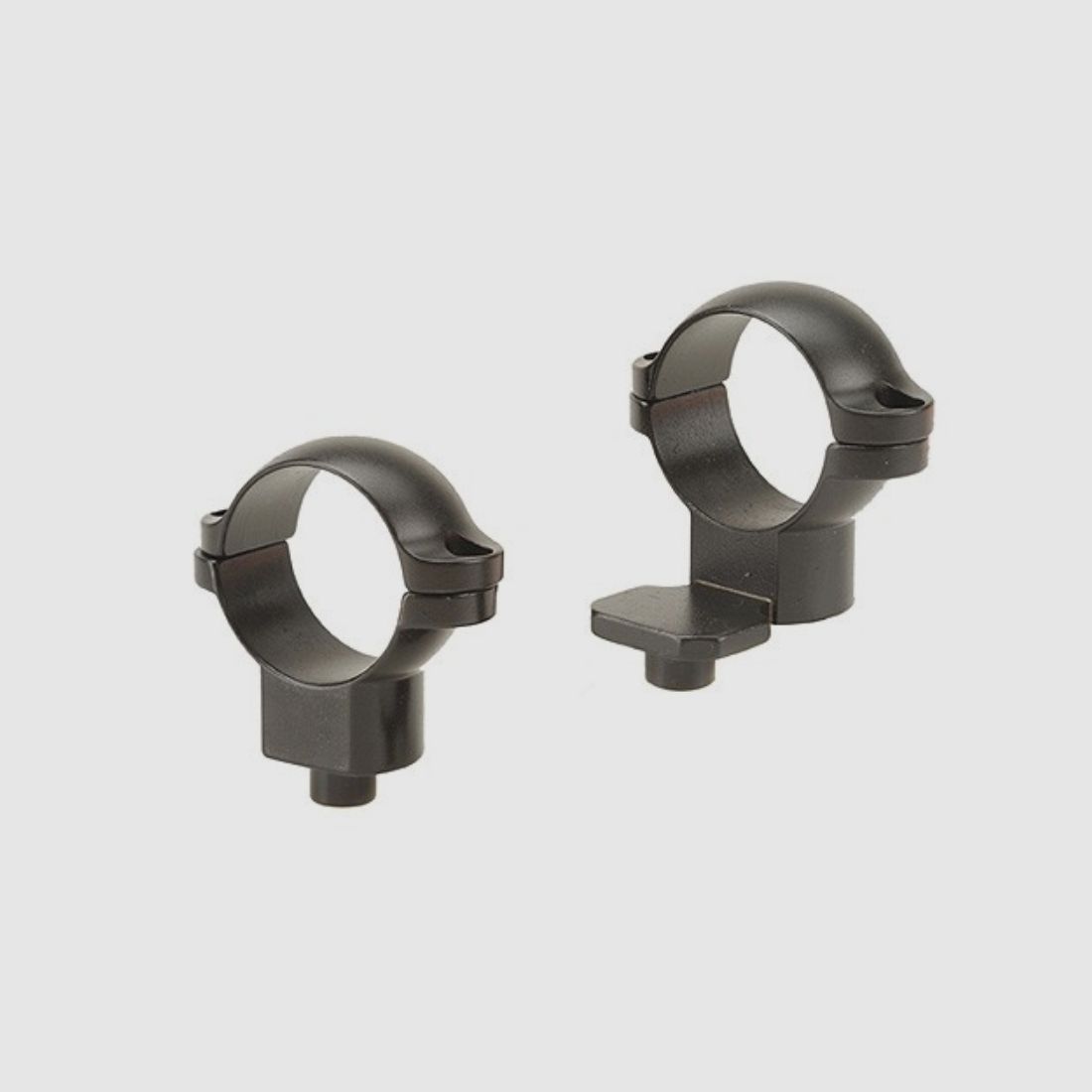 Leupold QR anillos 25,4 mm extendidos altos en ángulo negro mate