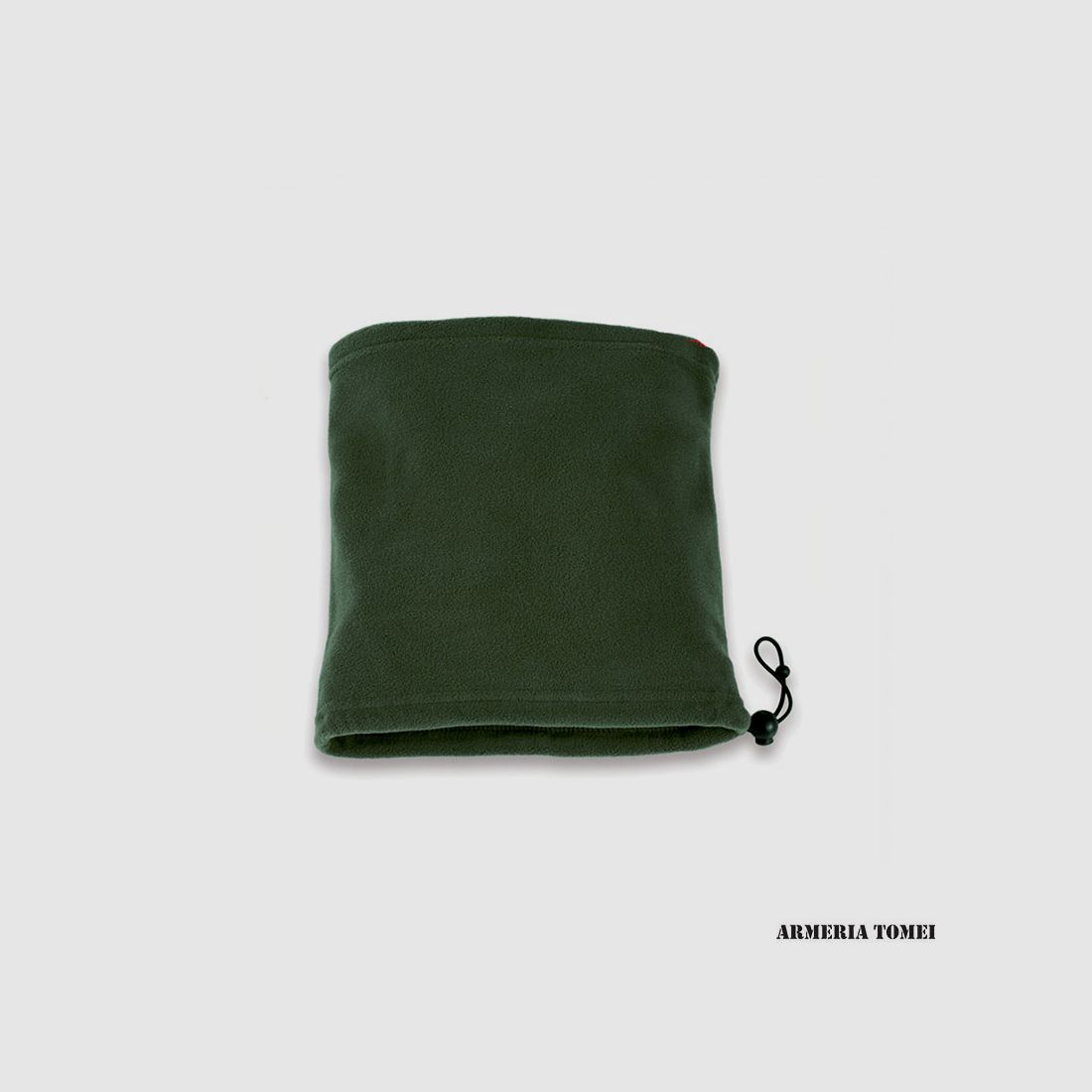 GRÜNER FLEECE-HALSBAAND 2 IN 1