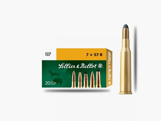 Amunicja kulowa S&B 7x57R SP 9,1g 140gr (op.20szt)