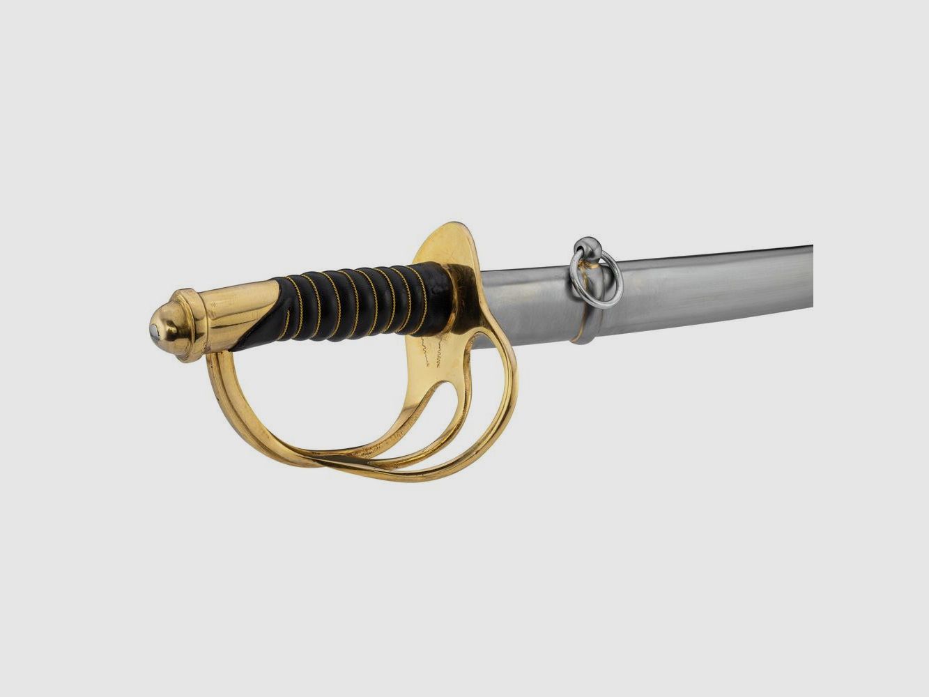 Sciabola da Fanteria Miltec Guerra Civile Americana - Replica Storica - Lama in Acciaio - Per Collezione e Rievocazione, immagine 4 di 6
