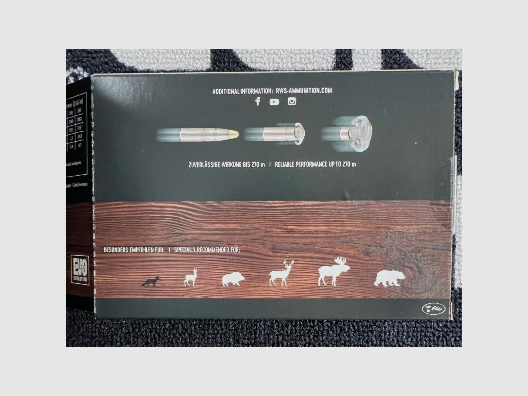 RWS EVO 30R Blaser 184 grains, image 4 of 5