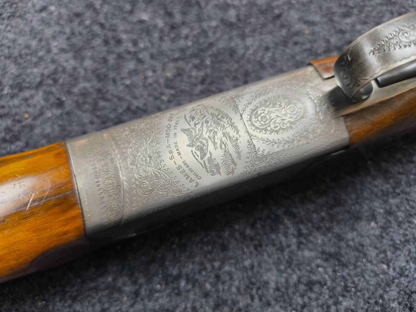 Fusil superposé Lames Model 801 cal. 12/70, image 5 sur 9