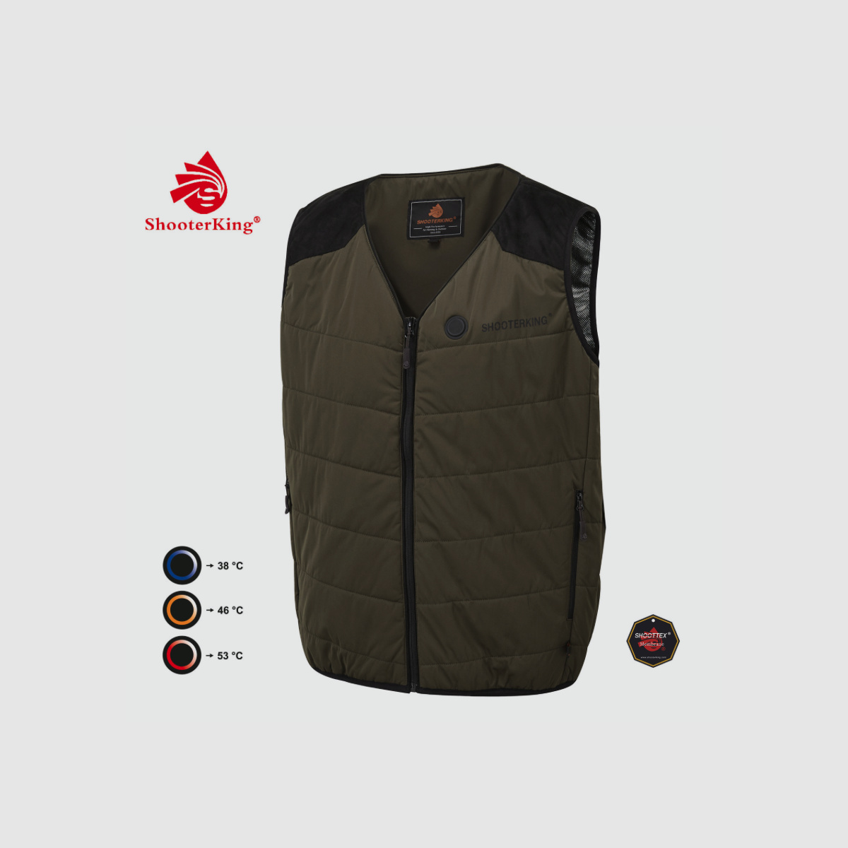 SHOOTERKING iHeat Heizweste