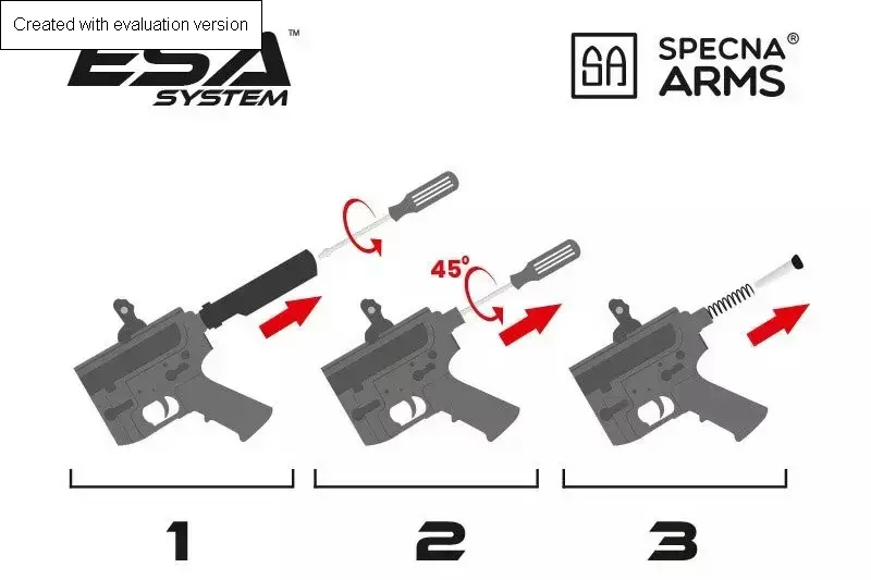 Karabinek ASG Specna Arms SA-C12 CORE - Half Tan, zdjęcie 8 z 24