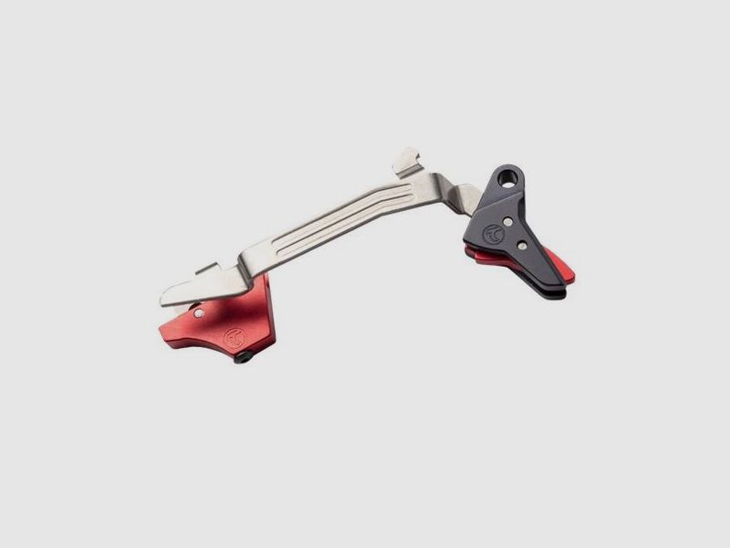 Timney Alpha Competition Abzug für Glock Gen3 & Gen4 Large Frame – Drop-In Trigger - RED