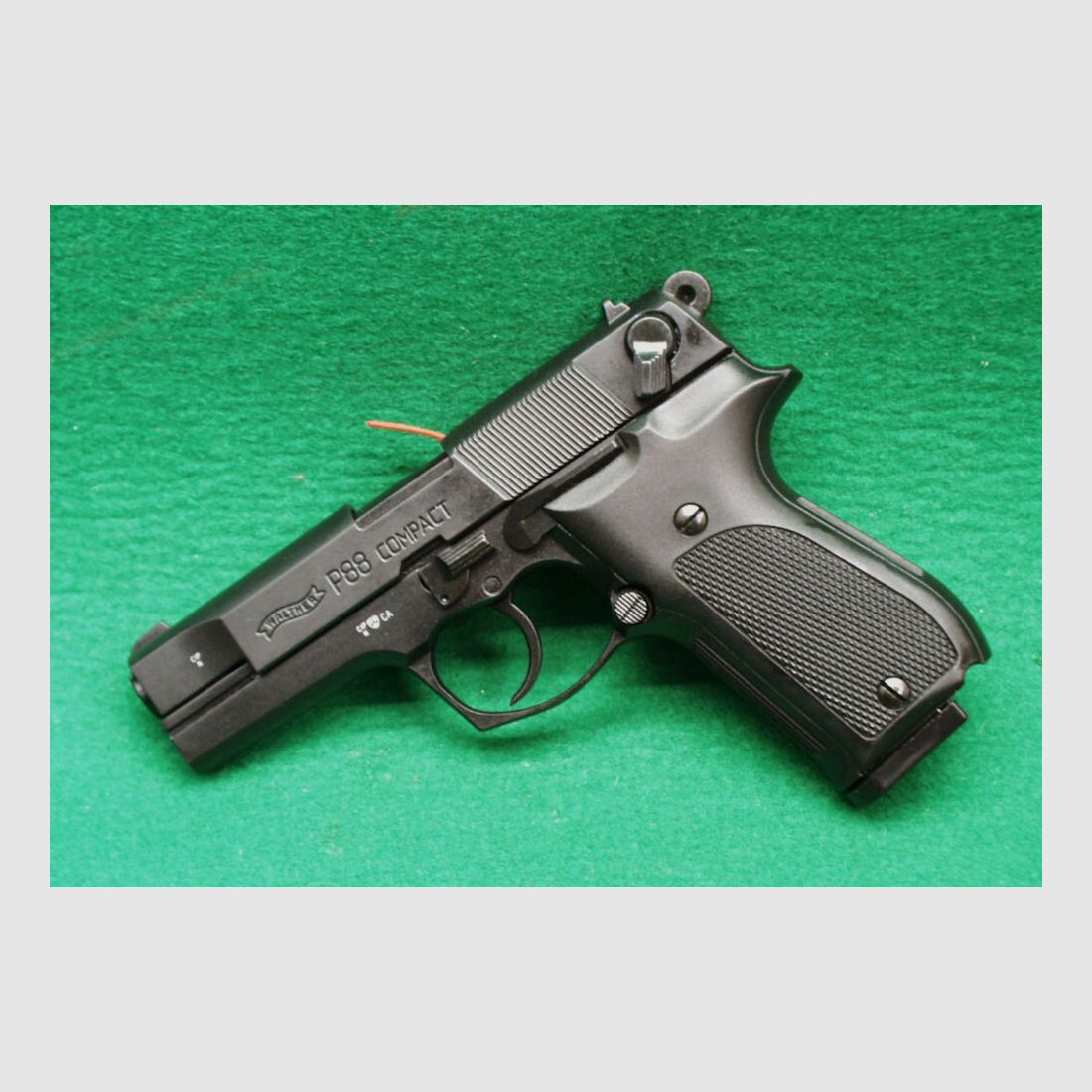 Walther P88 blank firing pistol, black