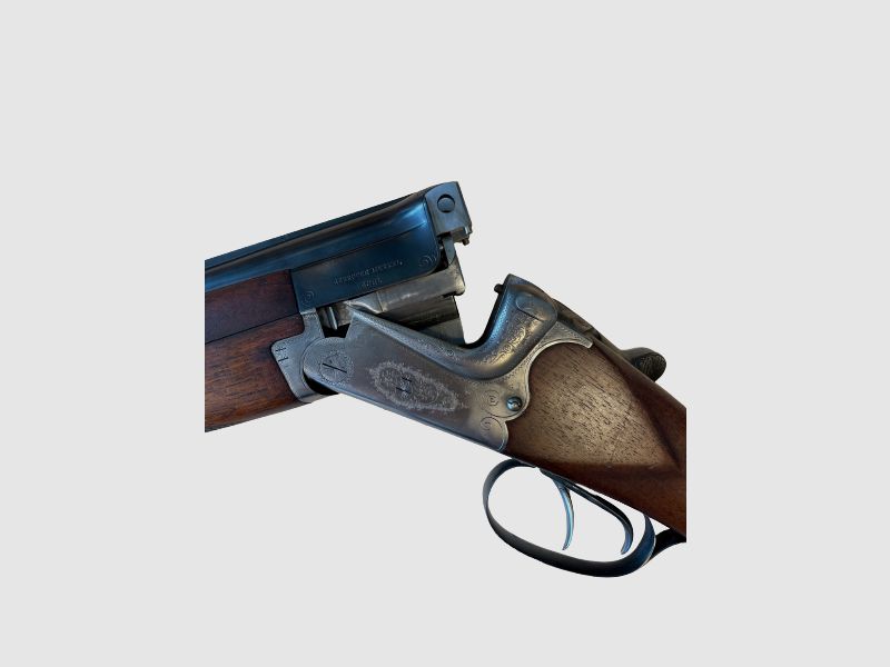 Double-barreled shotgun Merkel Suhl Cal. 12/70